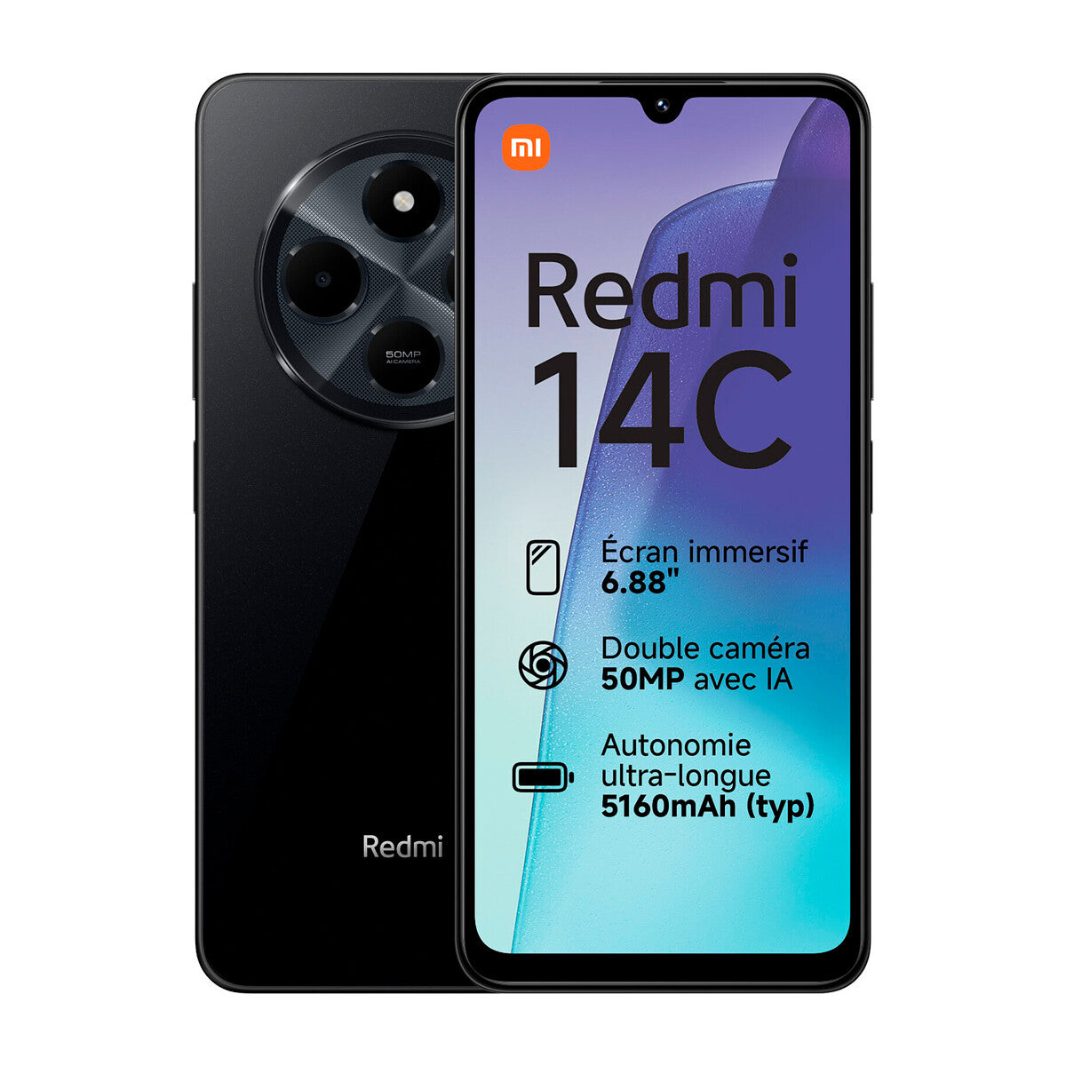 CELULAR REDMI 14 C 16 + 256 MIDNIGTH BLACK